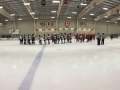 Hand-shake line