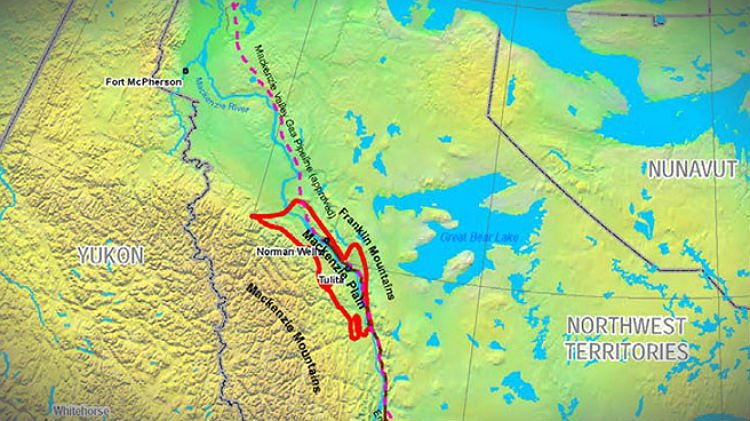 Map of Mackenzie Plain
