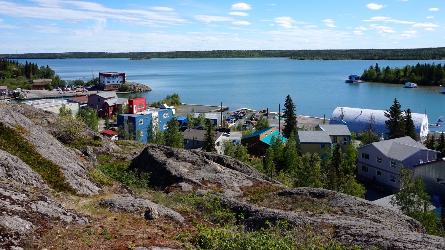 Yellowknife generic view (Old Town)