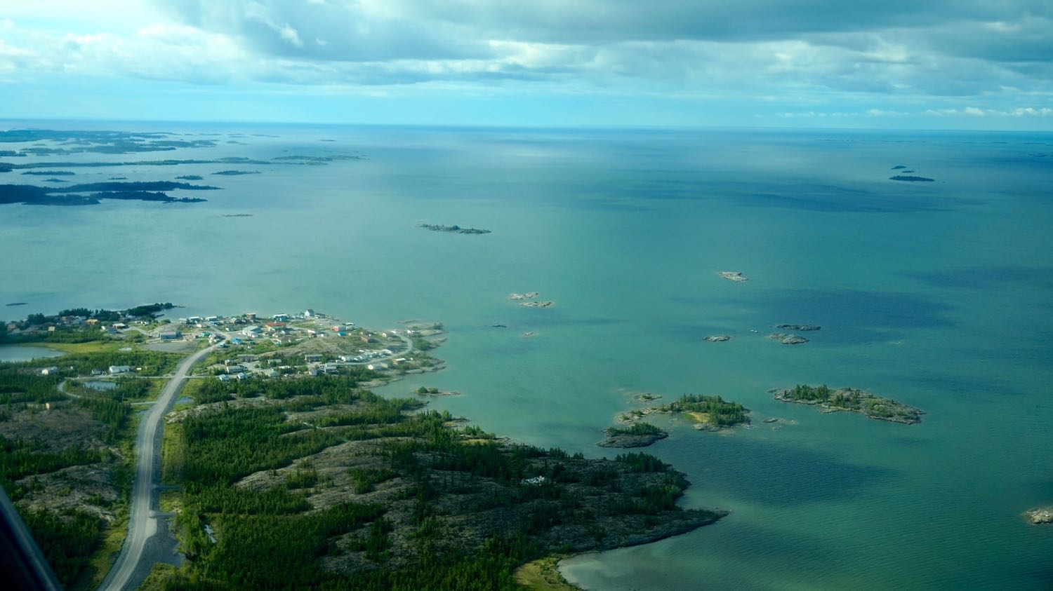 Dettah (aerial view)