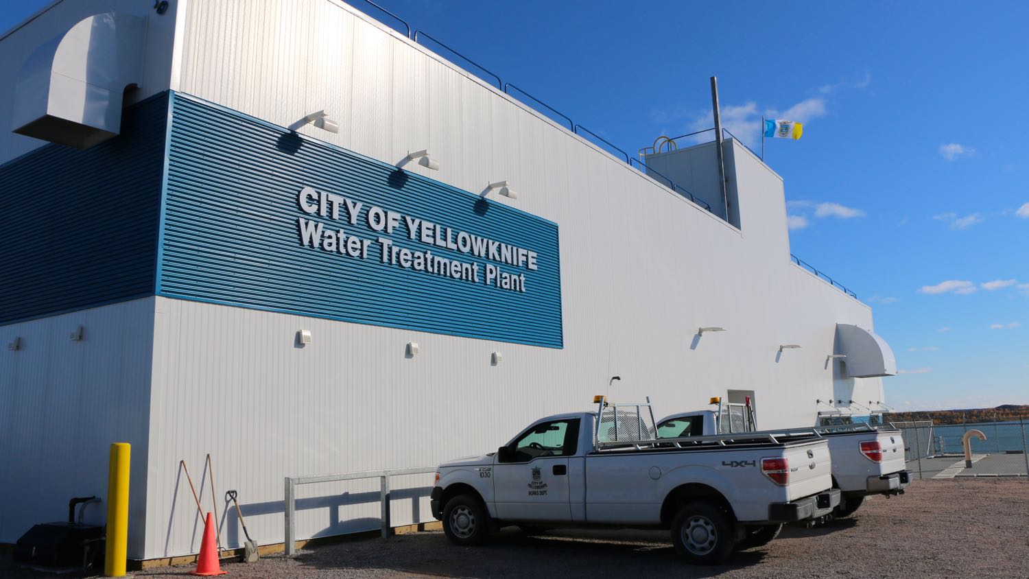 Yellowknife water treatment plant