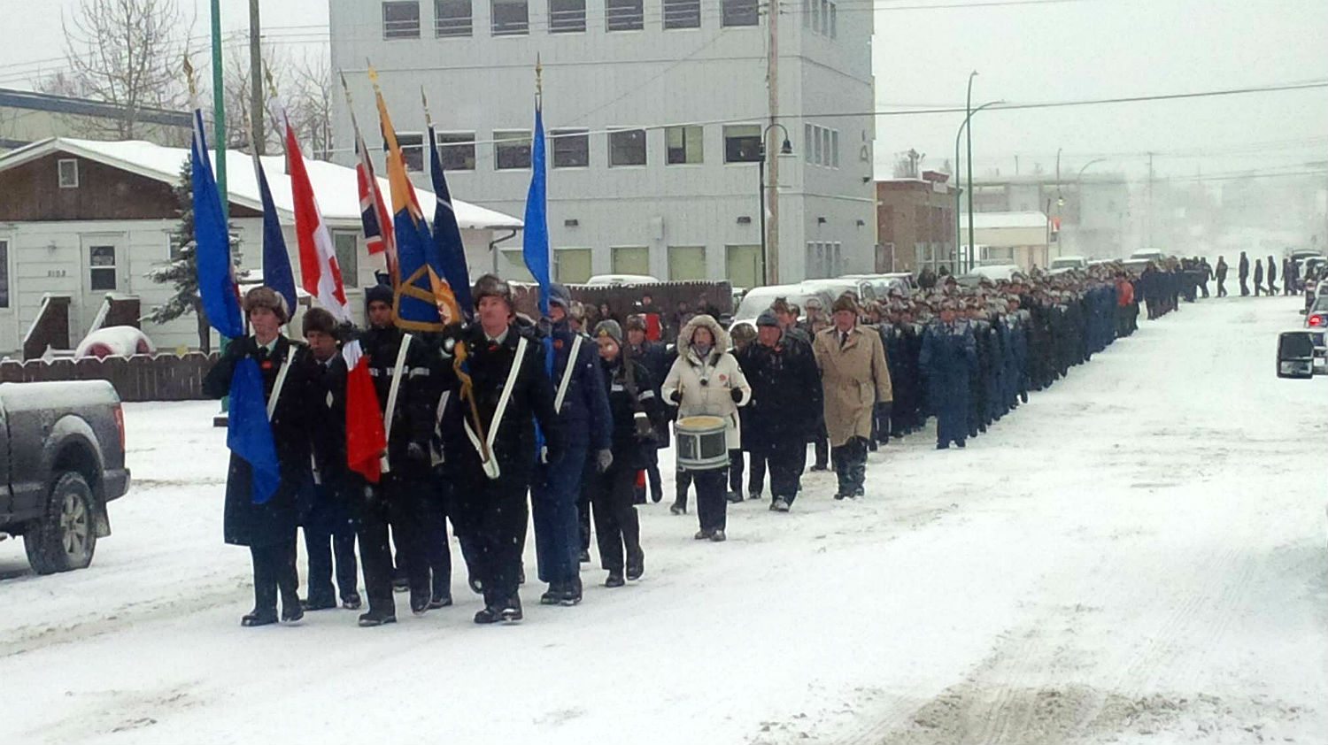 Remembrance Day parade, 2015