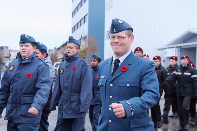 In Pictures: Yellowknife’s Remembrance Day parade