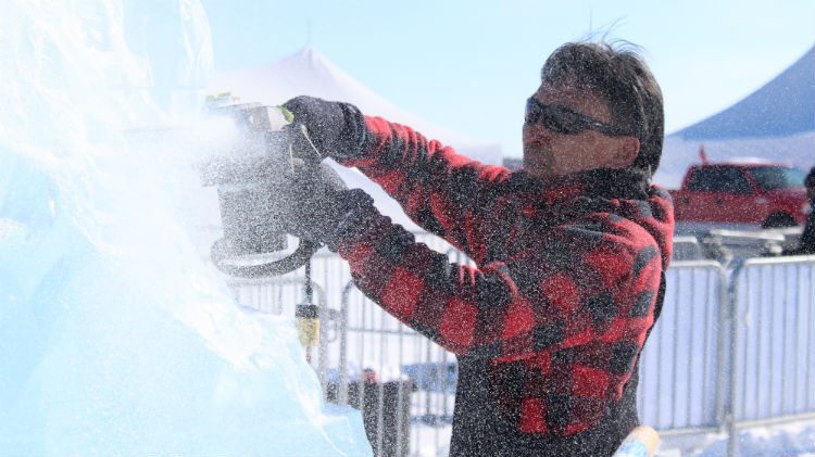 Inspired Ice Carving Competition kicks off today