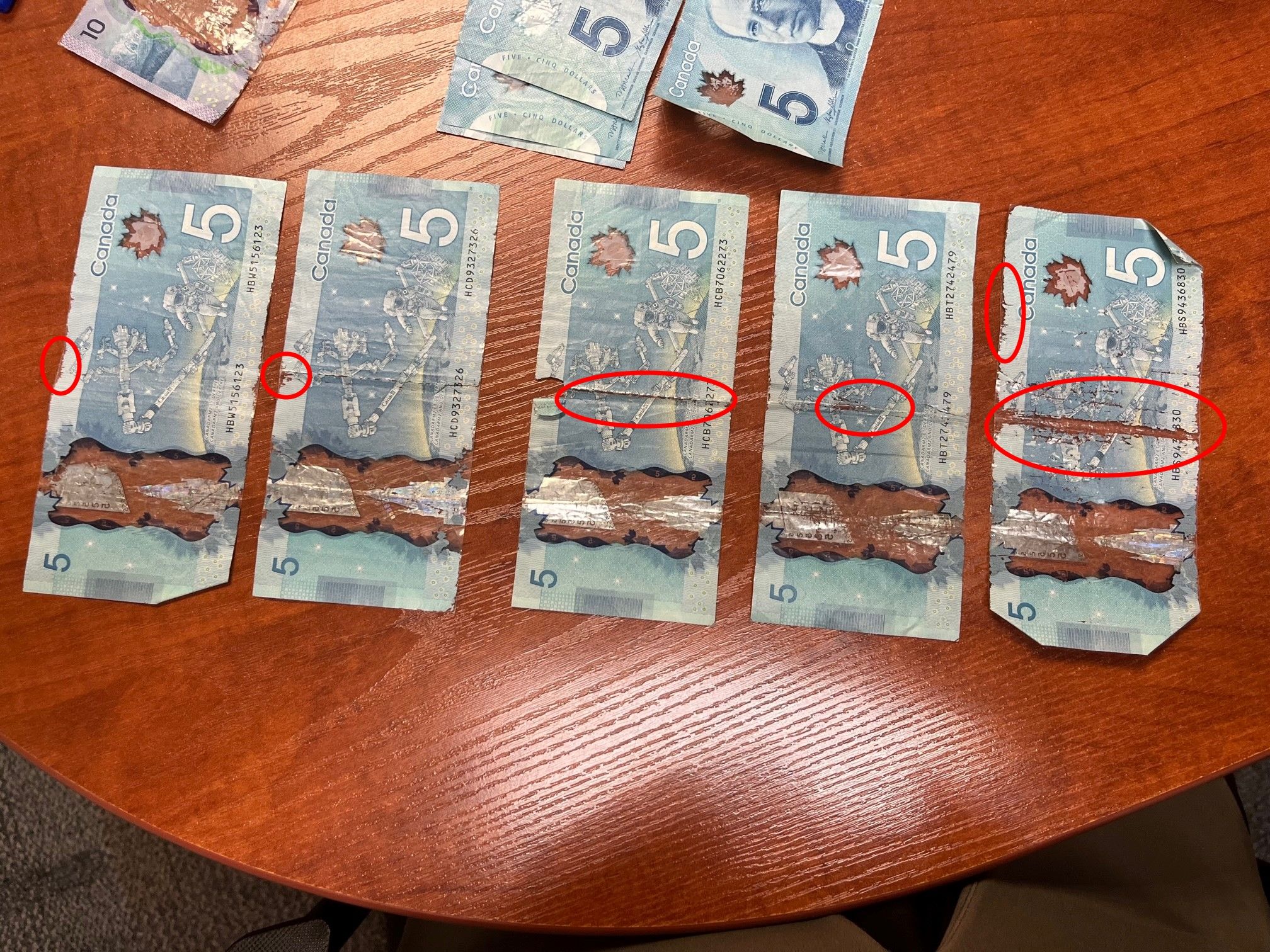 Fake tickets -  Canada